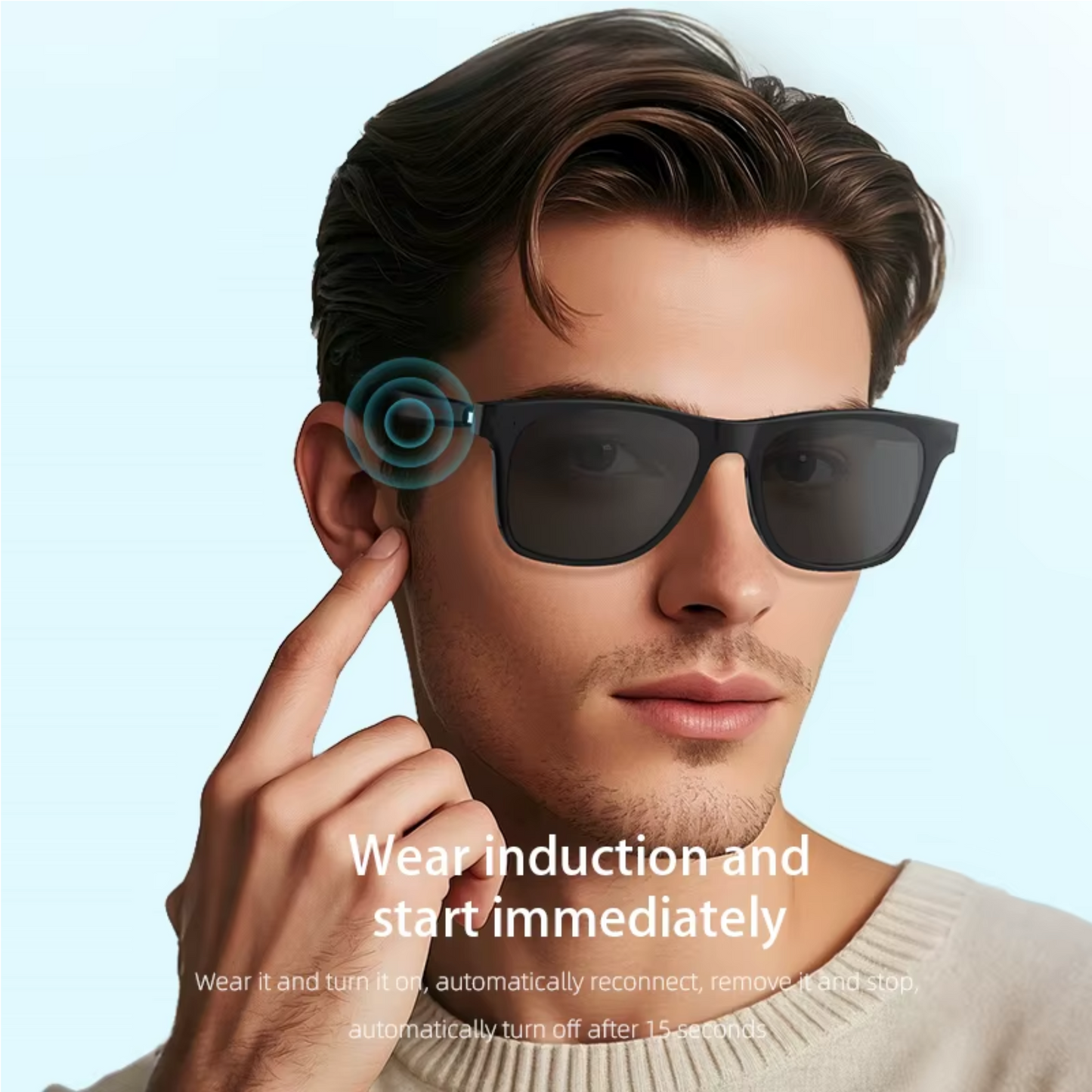 Gafas de Audio Inalámbricas Bluetooth