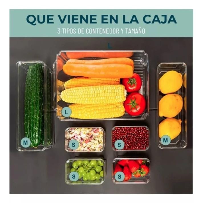 Contenedores Multiusos (7 piezas)