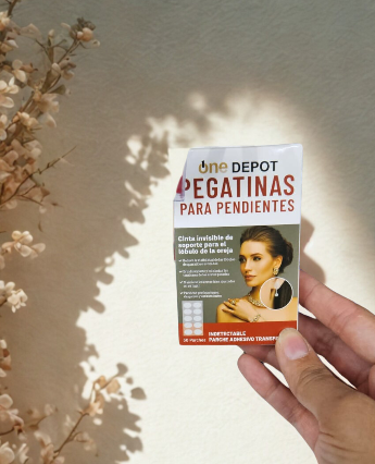 Parche soporte para pendientes oreja